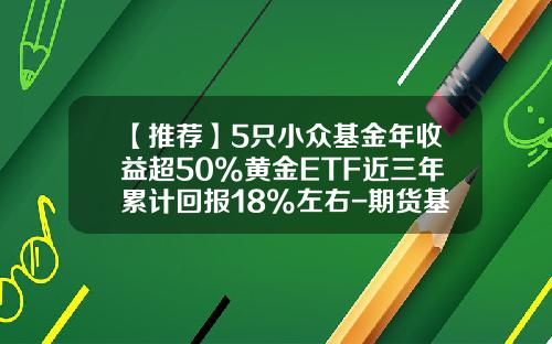 【推荐】5只小众基金年收益超50%黄金ETF近三年累计回报18%左右-期货基金怎么赚钱