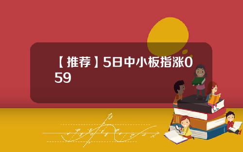 【推荐】5日中小板指涨059
