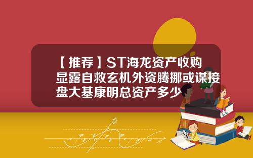 【推荐】ST海龙资产收购显露自救玄机外资腾挪或谋接盘大基康明总资产多少