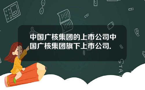 中国广核集团的上市公司中国广核集团旗下上市公司.