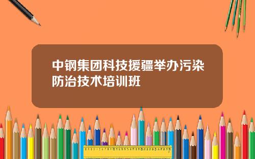 中钢集团科技援疆举办污染防治技术培训班