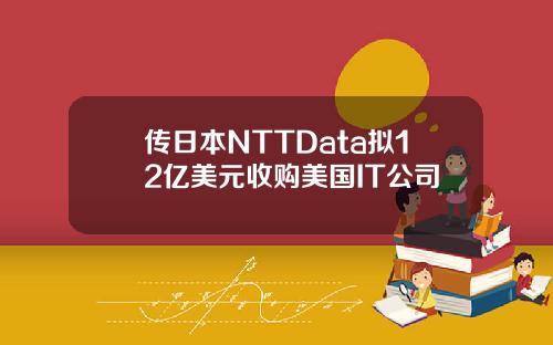 传日本NTTData拟12亿美元收购美国IT公司