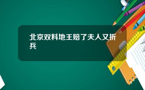 北京双料地王赔了夫人又折兵