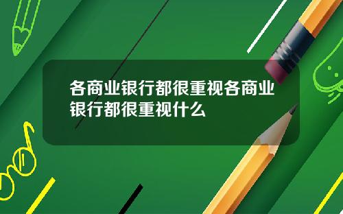 各商业银行都很重视各商业银行都很重视什么