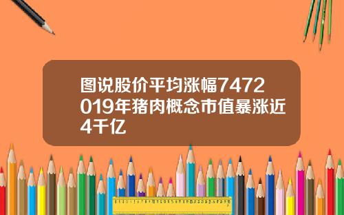 图说股价平均涨幅7472019年猪肉概念市值暴涨近4千亿