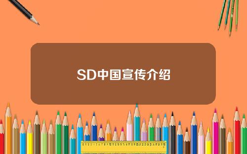 SD中国宣传介绍