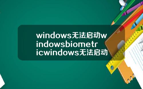 windows无法启动windowsbiometricwindows无法启动windowsBiometric